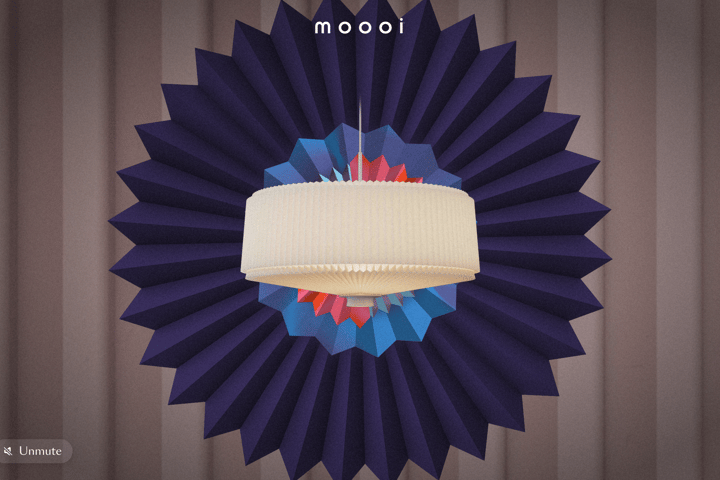 Moooi Paper Play website preview
